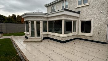 Modern sunroom replacing an old tired conservatory